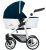 Детская коляска 2 в 1 Venicci Pure Storm Blue