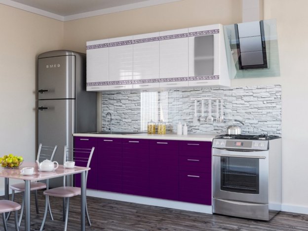 Кухня Гармония 2000 Баклажан