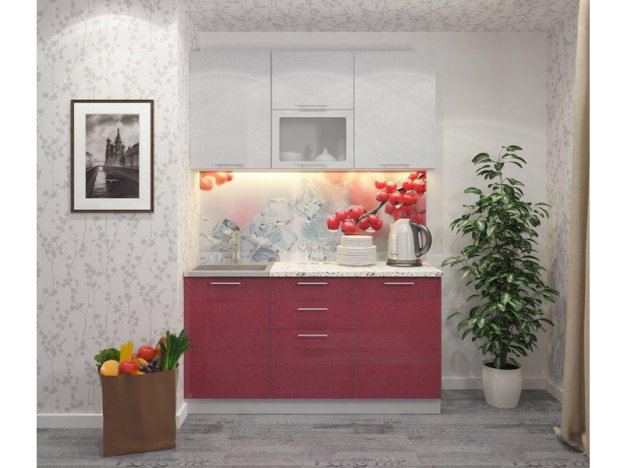 Кухня Клюква 1500