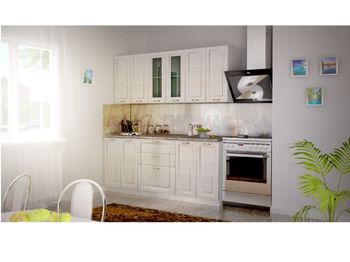 Кухня Патина золото 1800