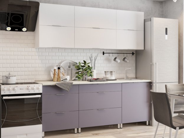 Кухонный гарнитур Фэнтази Антрацит